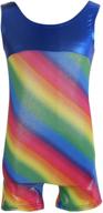 🩰 jlong girls sleeveless dance leotard for gymnastics & ballet - ages 3-8 years логотип