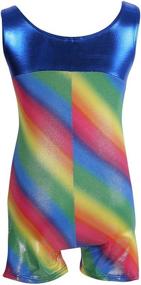 img 3 attached to 🩰 Jlong Girls Sleeveless Dance Leotard for Gymnastics & Ballet - Ages 3-8 Years