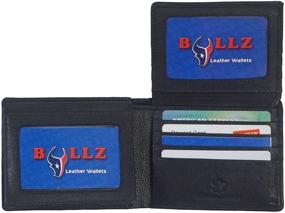 img 3 attached to 🔒 Bullz Blocking Protection Leather Security: Unbeatable Protection for Your Valuables