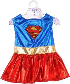 img 2 attached to 🦸 Rubie's Costume DC Heroes and Villains Collection Pet Costume - Supergirl: Unleash Your Pet's Inner Superhero!