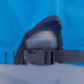 img 2 attached to 🚤 Protect Your Investment: Wake WM1-300B Trailerable Outboard Motor Cover in Blue - Ideal for 225 to 300 HP Motors