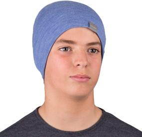 img 2 attached to 🧒 Stay Cozy with MERIWOOL Children's Merino Wool Beanie - The Ultimate Warm, Breathable Unisex Kids Knit Cap