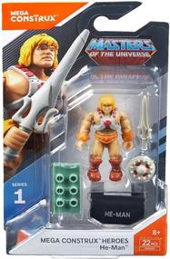 img 4 attached to 🦸 Mega Construx Heroes Masters Universe: Defeat Evil with Iconic Characters!