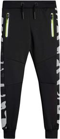 img 4 attached to XS Sport Tech Active Sweatpants for Boys: Comfy and Stylish Sportswear