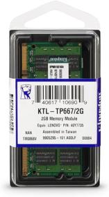 img 1 attached to 🖥️ Кингстон 2 ГБ DDR2 SDRAM модуль памяти - 667МГц, 200-контактный, KTL-TP667/2G