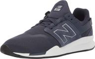 👟 stylish and trendy: new balance core pack black men's fashion sneakers logo