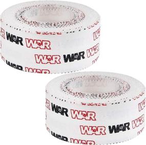 img 2 attached to 🥊 WAR Tape - Original Athletic Fight Tape Wrap - Versatile Sizes and Bulk Packs (0.5in, 1.0in, 1.5in) - Pack of 2, Size 1.0in