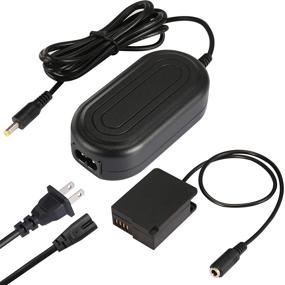 img 4 attached to 📷 PowEver DMW-DCC8 Plus Camera AC Adapter Power Supply with DMW-BLC12 Battery Replacement for Panasonic DMC-FZ200 FZ300 FZ1000 FZ2500, DMC-GH2, DMC-G5 G6 G7 G85 GX8, Lumix DC-G90 G95 Cameras