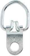 🖼️ national hardware n261-488: premium 14 d-ring picture hangers with screws - holds up to 20 lbs, zinc plated for secure mounting logo