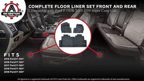 img 2 attached to Floor Liner Set Compatible Rubber