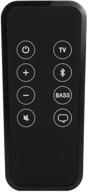 🎛️ motiexic remote control for bose solo 5 10 15 series ii tv sound system - bluetooth key button with cr2025 battery logo