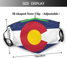 img 3 attached to 🌬️ Ainidamiss Washable Reusable Dust Filter and Reusable Face Mouth with Activated Carbon - Windproof Design