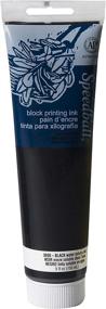 img 3 attached to 🖌️ Water-Soluble Block Printing Ink - 5-Ounce Tube, Black, Speedball