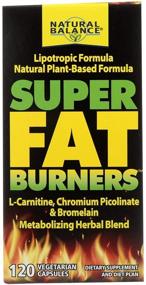 img 3 attached to 💪 Natural Balance Super Fat Burners: Energy, Metabolism &amp; Healthy Weight Management Formula with Chromium Picolinate - 120 VegCaps, 30 Servings