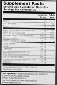 img 2 attached to 💪 Natural Balance Super Fat Burners: Energy, Metabolism &amp; Healthy Weight Management Formula with Chromium Picolinate - 120 VegCaps, 30 Servings