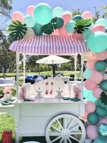 img 1 attached to 🌵 Ultimate Cactus Party Decoration: 100 Pack Balloon Garland & Arch Kit with 100 Latex Balloons and 16 Feet Balloon Strip Tape for Fiesta, Taco & Mexico Party