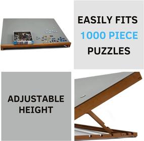 img 2 attached to 🧩 Lightweight Portable Puzzle Board Easel: Optimal Convenience On-the-Go