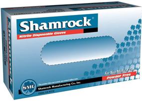 img 4 attached to 🧤 Shamrock 80114-XL Blue Nitrile Disposable Gloves: Powder Free, Latex Free, Food Safe for Salon Use, Manicure, and Pedicure