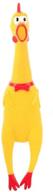 🐔 squawk in fun with poplay rubber chicken squeeze novelty - a humorous squeezable delight! logo