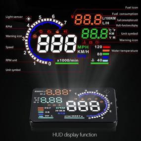 img 2 attached to Color Tree Universal Speedometer Windshield