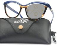 🕶️ blue leopard mincl progressive multifocal glasses transition sunglasses photochromic reading glasses - dual use for ladies, far and near vision (+2.5) logo