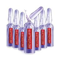 💧 l'oreal paris revitalift derm intensives hyaluronic acid serum ampoules - 7 day boost for visibly replumped skin, with pure hyaluronic acid - 7 ampoules, 0.28 fl oz. logo