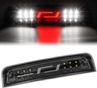🚗 высокая крышка led 3-го стоп-сигнала для dodge ram 1500/2500/3500 (2009-2018) - дымчатый объектив, задний стоп-сигнал и грузовой свет krsct логотип