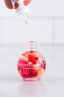 🍓 blossom scented cuticle oil (0.42 oz) | infused with real flowers | made in usa (strawberry) | enhance seo logo