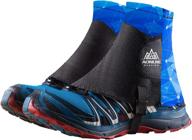 🏃 low trail running gaiters: sandproof ankle gaiters for outdoor activities logo