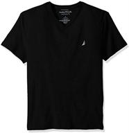 nautica sleeve v neck t shirt estate men's clothing logo