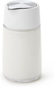 img 4 attached to 🥛 OXO Glass Creamer Dispenser with Enhanced Grips