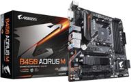 💻 материнская плата gigabyte b450 aorus m - улучшенная производительность с amd ryzen am4, дизайн micro atx, тепловая защита m.2, hdmi/dvi, usb 3.1 gen 2, ddr4 логотип