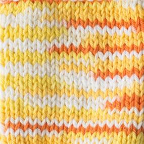 img 1 attached to Lily Sugar'n Cream Super Size Ombres Yarn, 3 oz, Creamsicle - 1 Ball