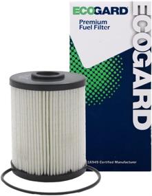 img 2 attached to 🔒 Premium Diesel Fuel Filter ECOGARD XF56097 for Dodge Ram 2500 5.9L DIESEL 2000-2009, Ram 3500 5.9L DIESEL 2000-2007