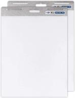 📋 redi-tag extra xtra easel meeting pad, sticky wall pad/easel pad, hang vertical or horizontal, white, 25 x 30 inches, 30 sheets/pad, 2-pack (10063) logo