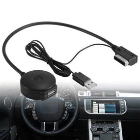 img 3 attached to 🔌 JIMAT AMI Bluetooth Adapter for Audi AMI MDI MMI 2G 3G 3G+ Gen Audio Interface AUX-in Car Stereo Auxiliary Cabin - Improved Connectivity, Music Sync & Charging - Compatible with iPod iPhone X Samsung S9 HTC L