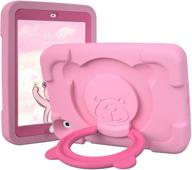 👧 pzoz kids case: shockproof cute protective cover for ipad mini 4/5 (pink) logo