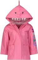 🌧️ carter's baby girls' perfect rainslicker rain jacket: stylish protection for rainy days logo