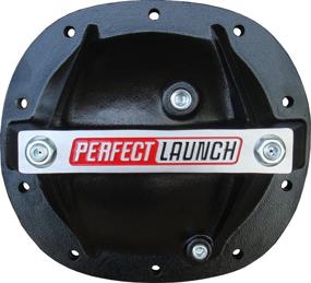 img 1 attached to 🔧 Proform 66667 GM Black Aluminum Differential Cover | Perfect Launch Logo + Stabilizer Bolts & Bearing Cap