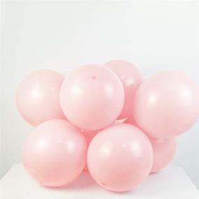 img 1 attached to Macaroon Pink Balloon Garland Arch Kit-138Pcs, Thicken Latex Balloon for Various Celebrations and Events: Birthday, Baby Shower, Wedding, Engagement, Graduation, Picnic, Party Decorations