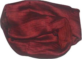 img 2 attached to Linen Color Herringbone Jacquard Scarf Women's Accessories in Scarves & Wraps