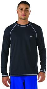 img 4 attached to Speedo Sleeve Shirt Bright X Large Sports & Fitness for Water Sports