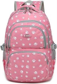 img 4 attached to School Backpack Bookbag Outdoor Daypack Backpacks in Kids' Backpacks