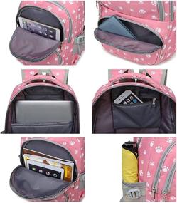 img 1 attached to School Backpack Bookbag Outdoor Daypack Backpacks in Kids' Backpacks