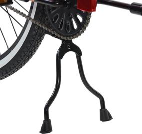 img 1 attached to 🚲 M-Wave Ventura Black Double Leg Kickstand for 26-29-inch Bicycles