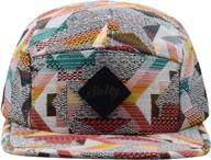 🧢 stylish hatphile geometric pattern 5 panel hat camper camp cap for enhanced seo логотип