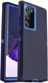 img 4 attached to 📱 AICase Galaxy Note 20 Ultra Case – Full Body Rugged Heavy Duty Case with Drop Protection, Shockproof/Drop/Dust Proof. 3-Layer Protective Durable Cover for Samsung Galaxy Note20 Ultra 5G.