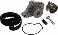 🔧 gates engine timing belt kit tckwp312 with water pump logo