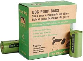 img 4 attached to 🐶 Biodegradable Dog Poop Bags - 16 Rolls/240 Bags, Unscented, Leak-Proof, Easy Tear-Off