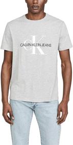 img 4 attached to 👕 Calvin Klein Monogram T Shirt Heather: Stylish Men's Clothing in T-Shirts & Tanks